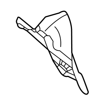 Mopar 68610034AA Tail Lamp Pocket