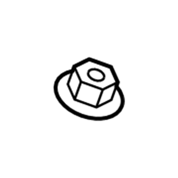 Jeep 6104709AA Compressor Nut