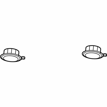 Jeep 68332343AB Speaker - Front