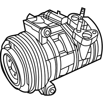 Jeep Compass A/C Compressor - 68284438AB