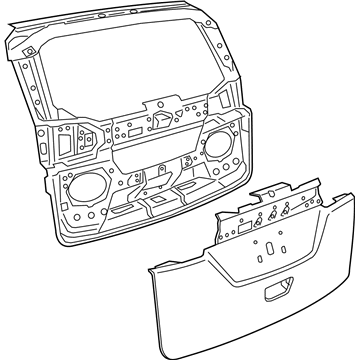 Chrysler 68227064AL Lift Gate