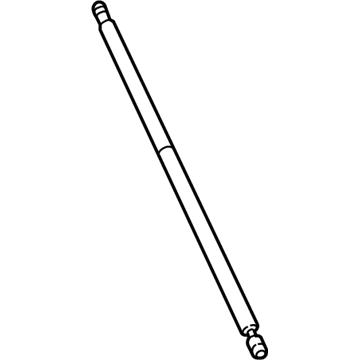 Chrysler Trunk Lid Lift Support - 68230347AE