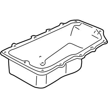 1996 Chrysler Cirrus Oil Pan - 4792197