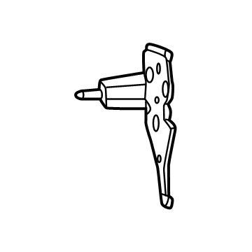 Mopar 55111501AB Timing Cover Bracket, Front