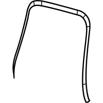 Mopar 5134723AA Seat Back Pad, Front