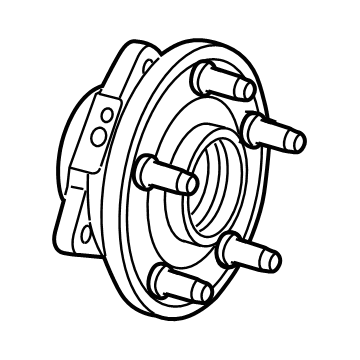 Jeep 68349631AA Hub Assembly