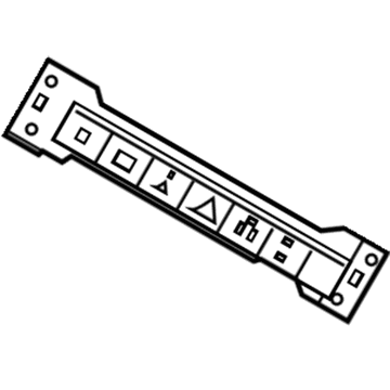 Mopar 4602853AD Switch Panel