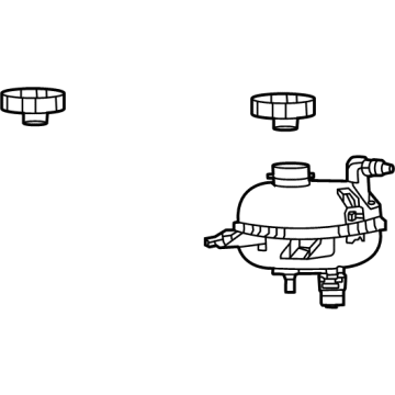 Jeep 68402054AA Reservoir Tank