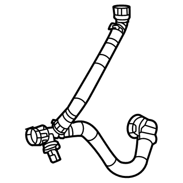 Jeep Grand Cherokee Radiator Hose - 68411161AA