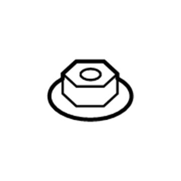 Dodge 6512602AA Top Nut