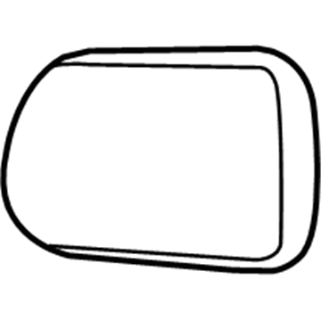Mopar 1FW971D5AA Headrest, Slate Gray, Front