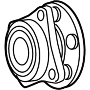 Dodge Viper Wheel Hub - 4642653