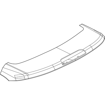 Jeep Compass Spoiler - 6VX76TZZAB