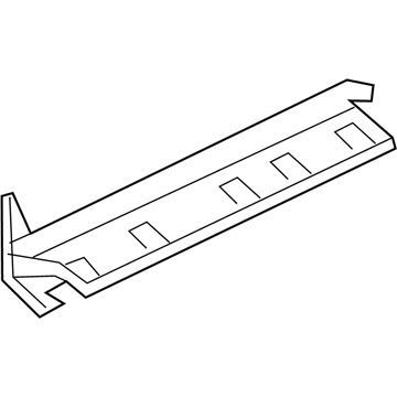 Mopar 5182572AB Rocker Molding, Front Passenger Side