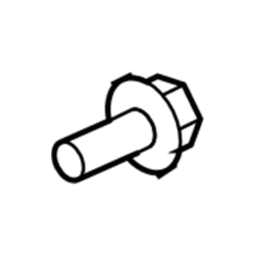 Mopar 6510251AA Fender Liner Screw