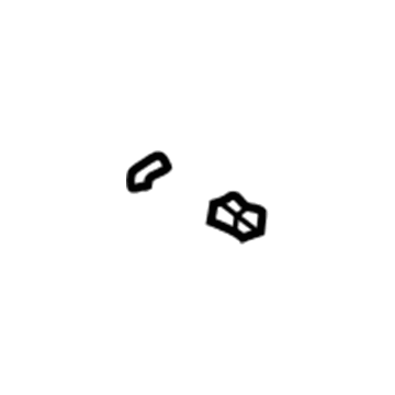 Mopar 5011658AA Sunshade Slide
