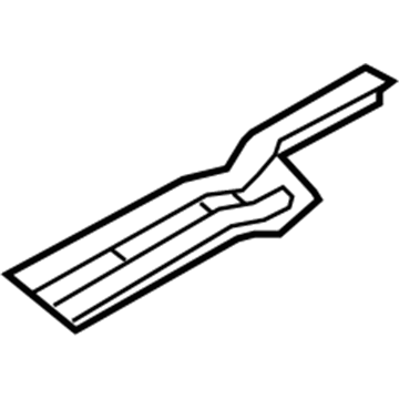 Mopar 5109036AC Striker Reinforcement, Inner Passenger Side