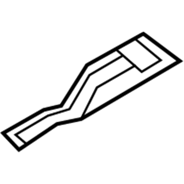 Mopar 5109035AF Striker Reinforcement, Outer Driver Side