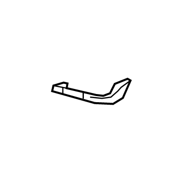 Mopar 68288014AC Flare Extension, Front Lower Passenger Side