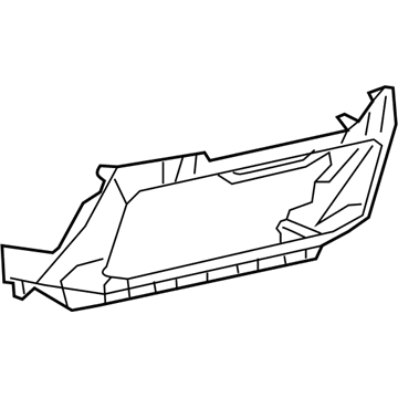 Ram 6RP72HL1AB Trim Bezel