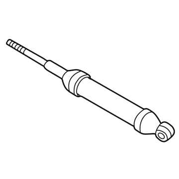 Mopar 5016355AB Shock Absorber, Front