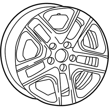 Jeep Spare Wheel - 5VC24GSAAA