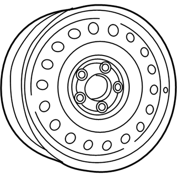 Jeep Spare Wheel - 4726602AA