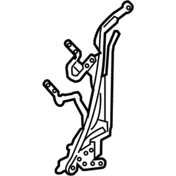 Mopar 5029134AD Side Rail, Passenger Side