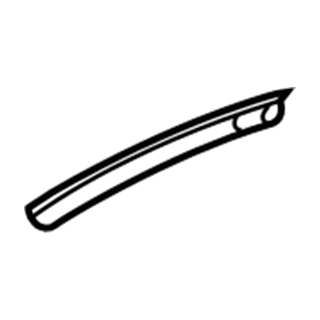 Mopar 4865566AD Front Weatherstrip, Passenger Side