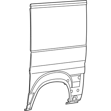Ram 68172639AA Rear Outer Panel