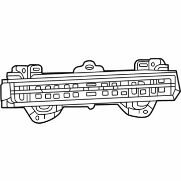 Jeep 7MF59TX7AA Air Vent Grille
