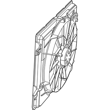 Dodge 68050129AA Fan Module