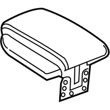 Jeep 6AC68TX7AH Armrest