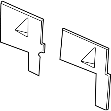 Mopar 4265329AB Insulation, Rear Inner