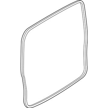 Mopar 68266478AA Weatherstrip On Body, Rear Inner