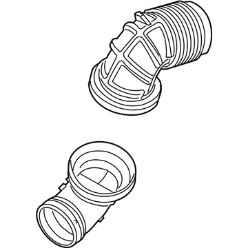 Mopar 53032944AL Air Duct, Center Driver Side