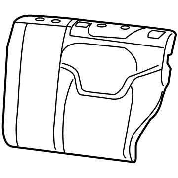 Jeep 68290215AA Seat Back