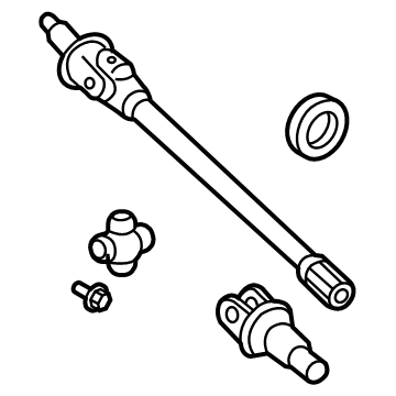 Jeep Wrangler Intermediate Shaft - 68476429AA