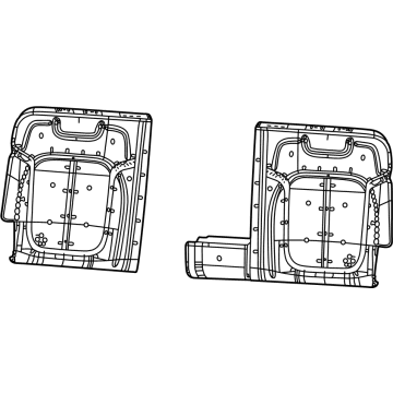 Jeep 68376068AD Seat Back Pad