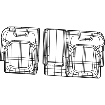 Jeep 7LE20TX7AA Seat Back Cover