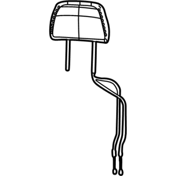 Jeep 6PL751T3AE Headrest, Outer
