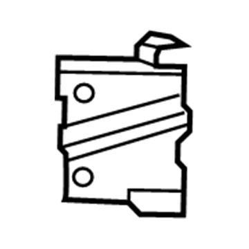 Jeep 68295346AC Bumper Bracket