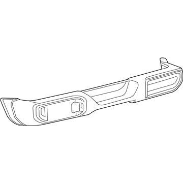 Jeep 6CE35RXFAC Bumper