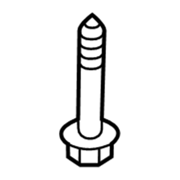 Mopar 6512866AA Engine Cradle Rear Bolt