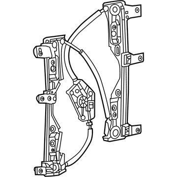 Jeep Compass Window Regulator - 68292083AA