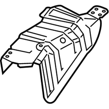 Mopar 68261800AA Heat Shield