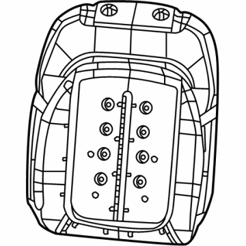 Jeep Seat Cushion - 68376110AC