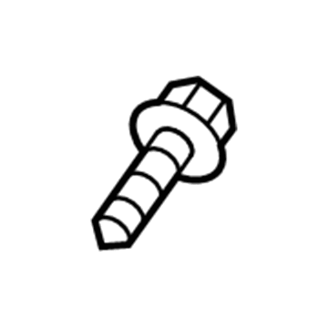 Mopar 6510406AA Applique Screw, Rear