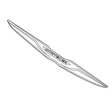 Chrysler 200 Emblem - 68089027AB