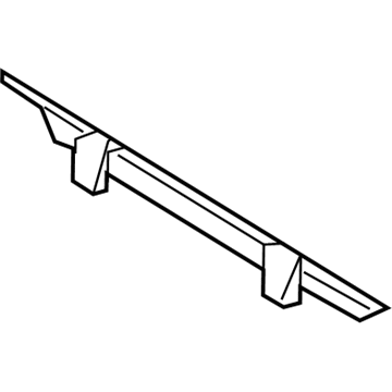 Mopar 5KC37BD5AD Base, Medium Gray, Rear